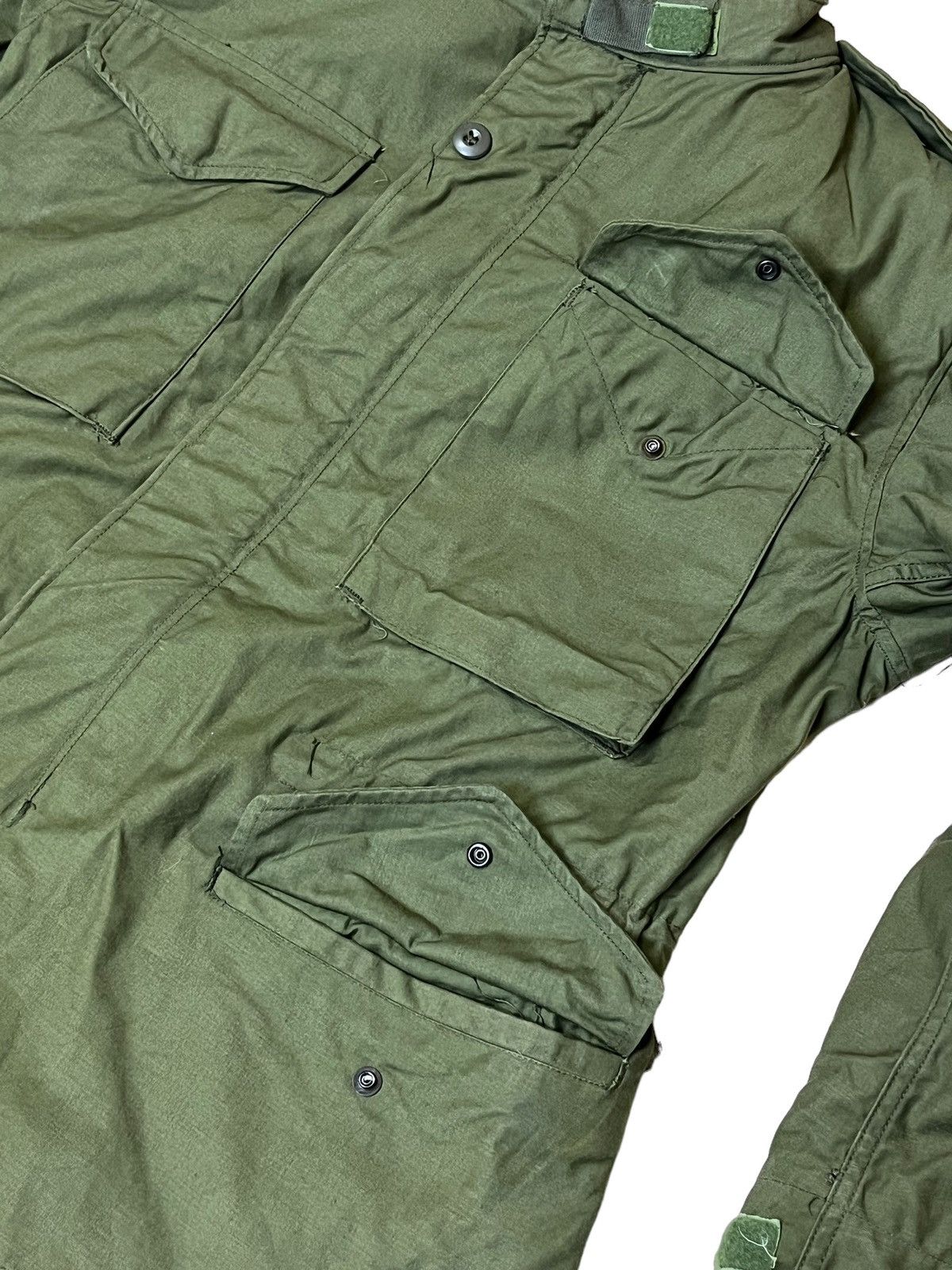 Alpha Industries VINTAGE 60s ALPHA INDUSTRIES M-65 OG-107 FIELD ARMY JACKET Size US S / EU 44-46 / 1 - 6 Thumbnail