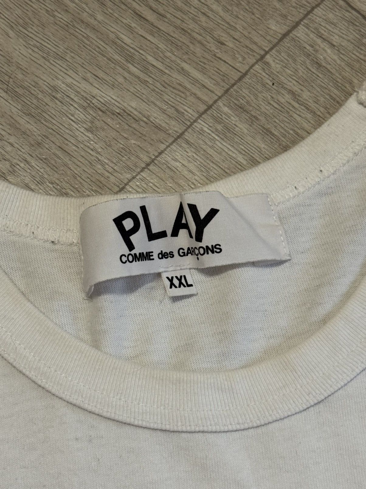 Comme des Garcons 🔷Play CDG Comme Des Garcons Big logo T-shirt🔷 Size US XXL / EU 58 / 5 - 5 Thumbnail