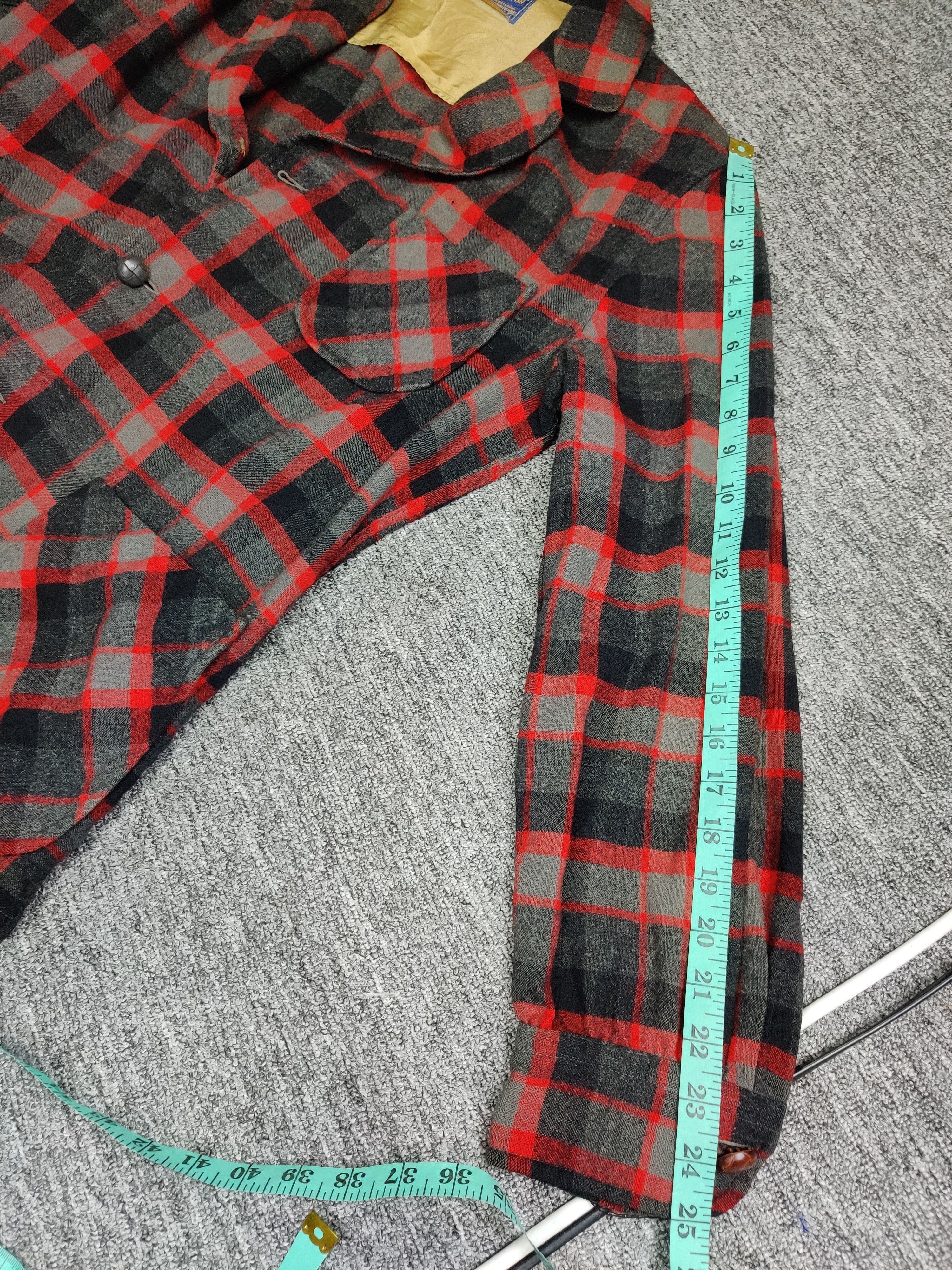Pendleton Vintage 90's Pendleton Wool Plaid Blazer Size US L / EU 52-54 / 3 - 16 Thumbnail