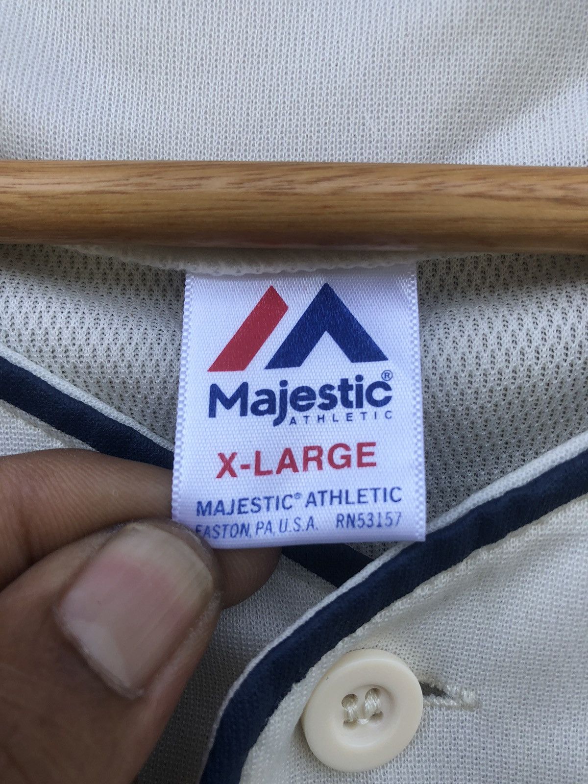 Majestic Vintage Majestic Eagles Baseball Jersey Size US XL / EU 56 / 4 - 9 Thumbnail