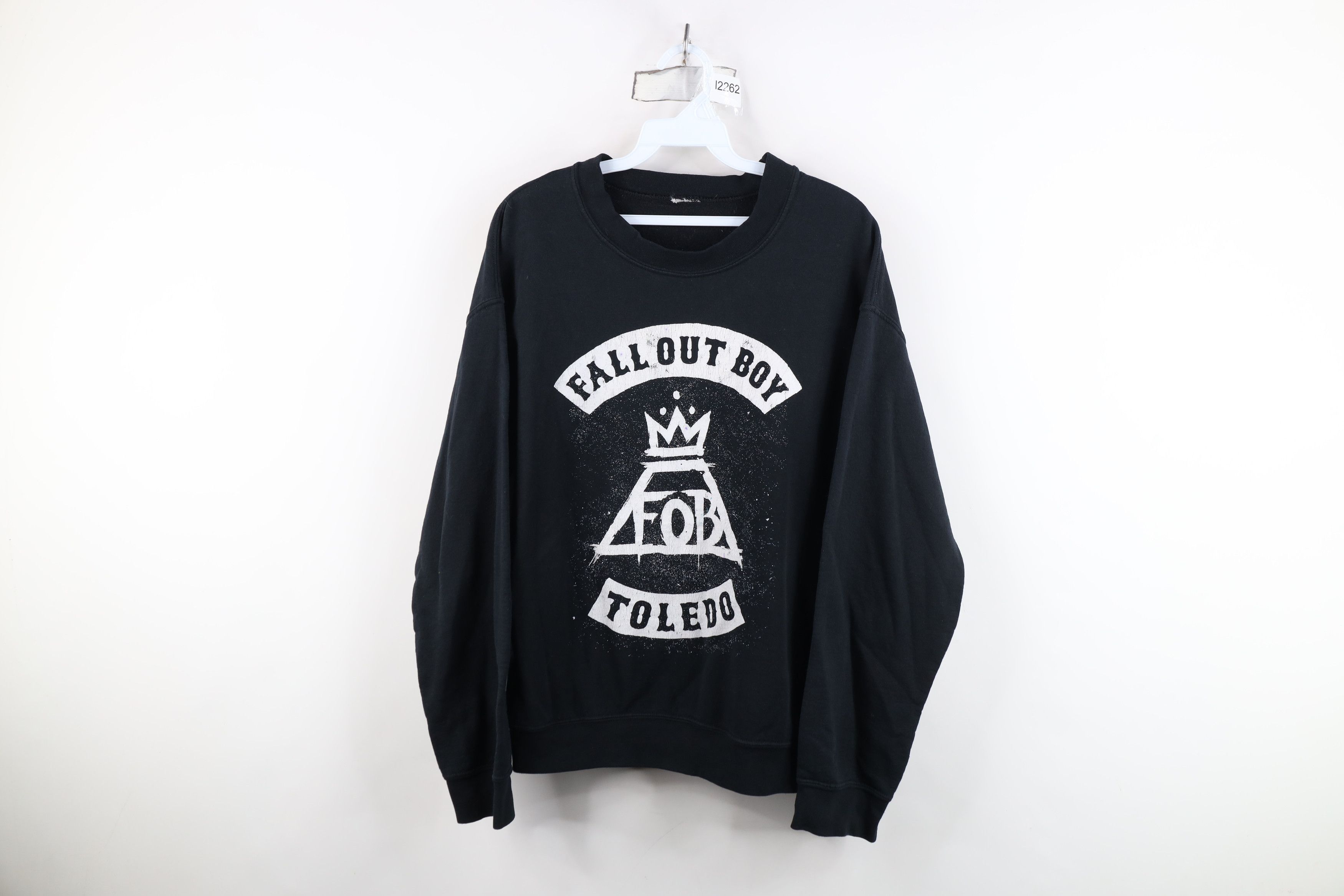 Vintage Vintage Y2K 2014 Mounmentour Fall Out Boy Band Sweatshirt Size L / US 10 / IT 46 - 1 Thumbnail
