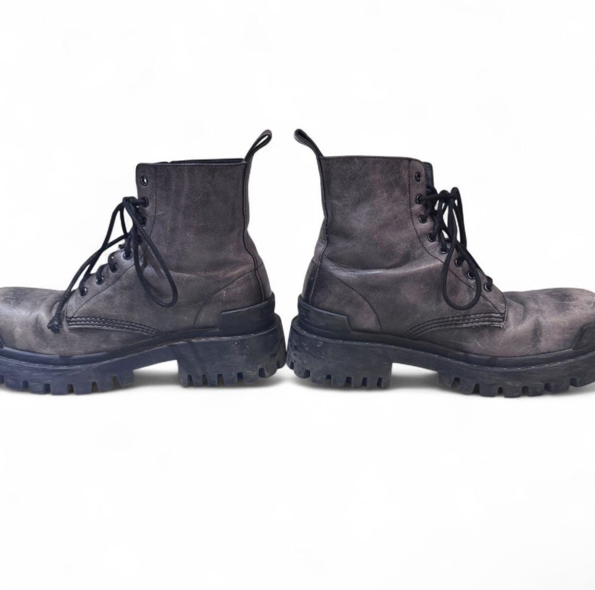 Balenciaga Balenciaga strike boots leather Size US 8 / EU 41 - 5 Thumbnail