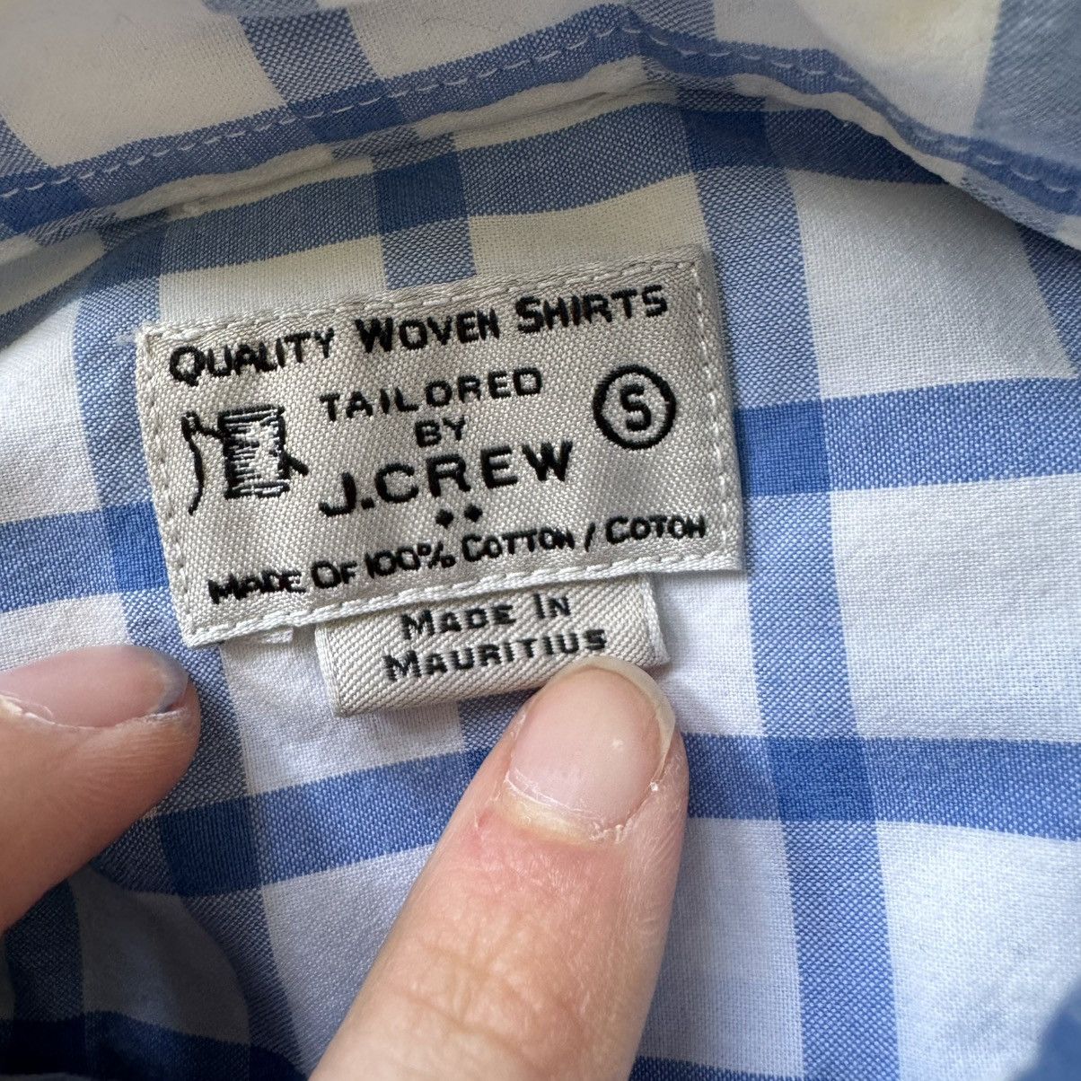 J.Crew J.Crew Secret Wash cotton poplin shirt Size US S / EU 44-46 / 1 - 3 Thumbnail