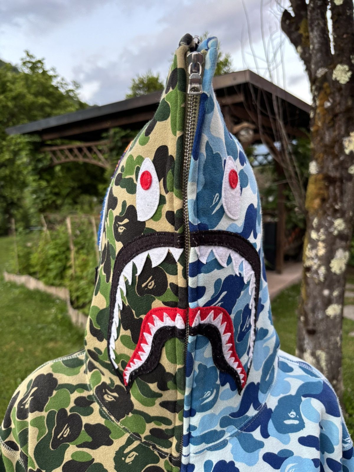Bape bape ABC shark hoodie Size US XL / EU 56 / 4 - 1 Thumbnail