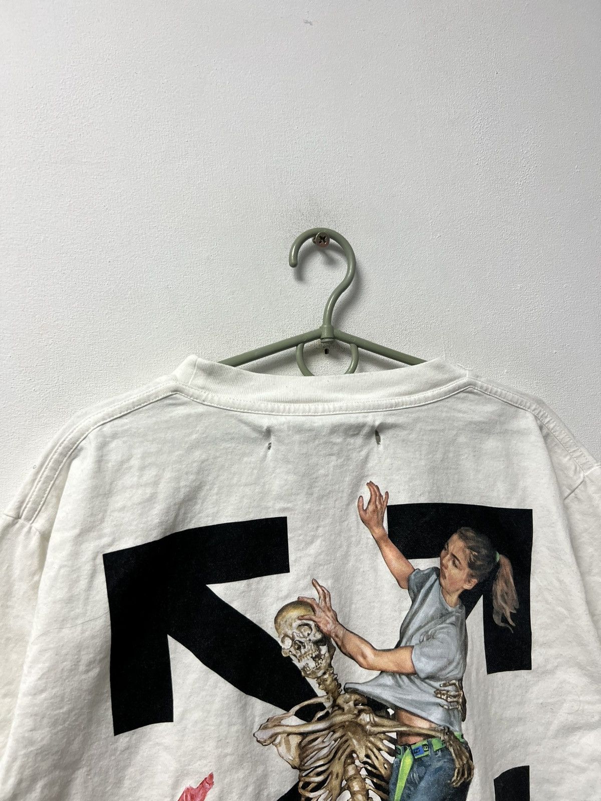 Off-White Off White T-shirt Big Logo Luxury Size XL Size US XL / EU 56 / 4 - 4 Thumbnail