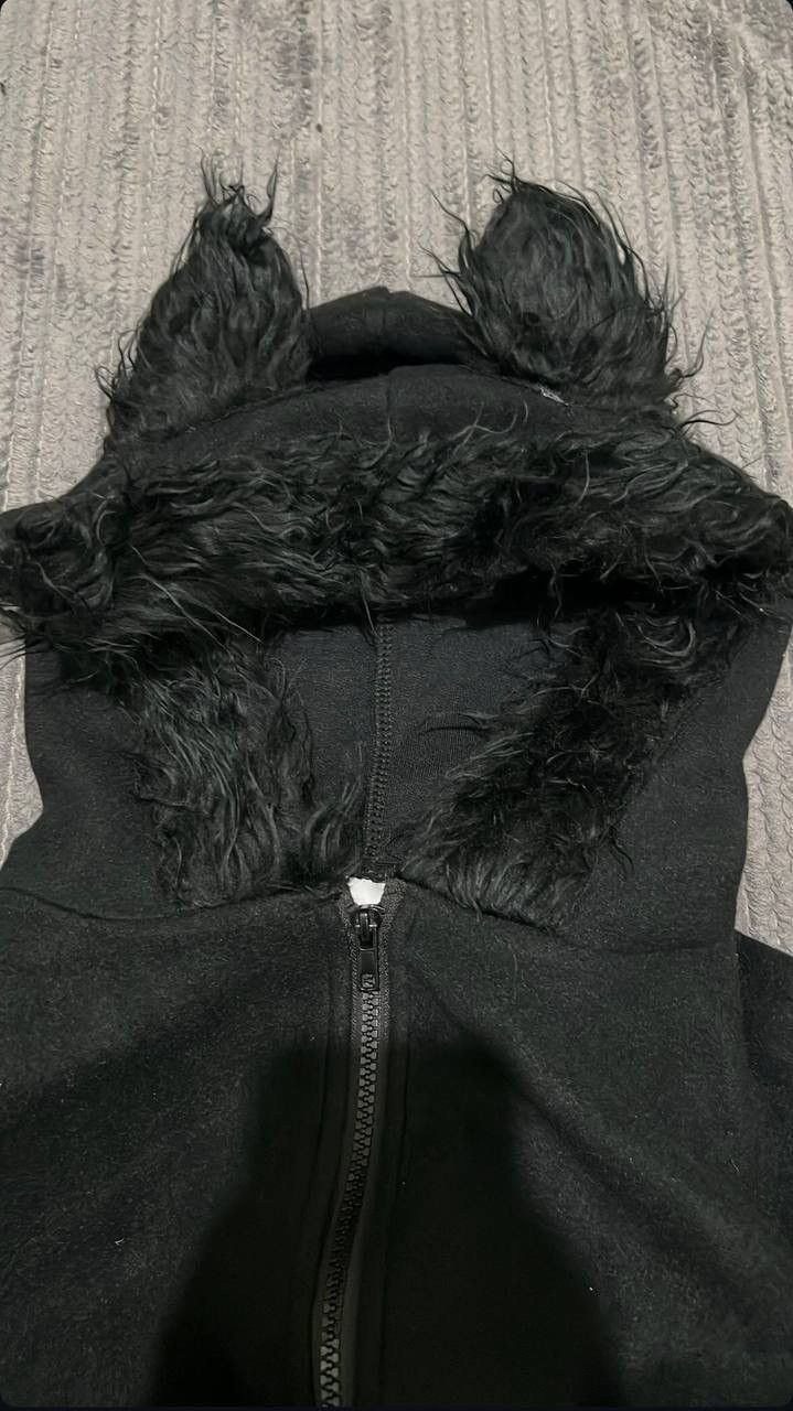 If Six Was Nine × Vintage Vintage Y2K Bat Opium Carti Style Fur Avantgarde Hysteric Ho Size US M / EU 48-50 / 2 - 10 Thumbnail