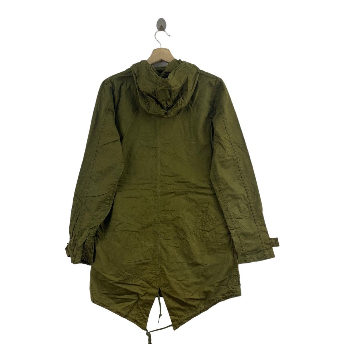 Japanese Brand × Ships Jet Blue SHIPS Jet Blue Japanese Brand Khaki Hooded Fish Tail Parka Size US M / EU 48-50 / 2 - 4 Thumbnail