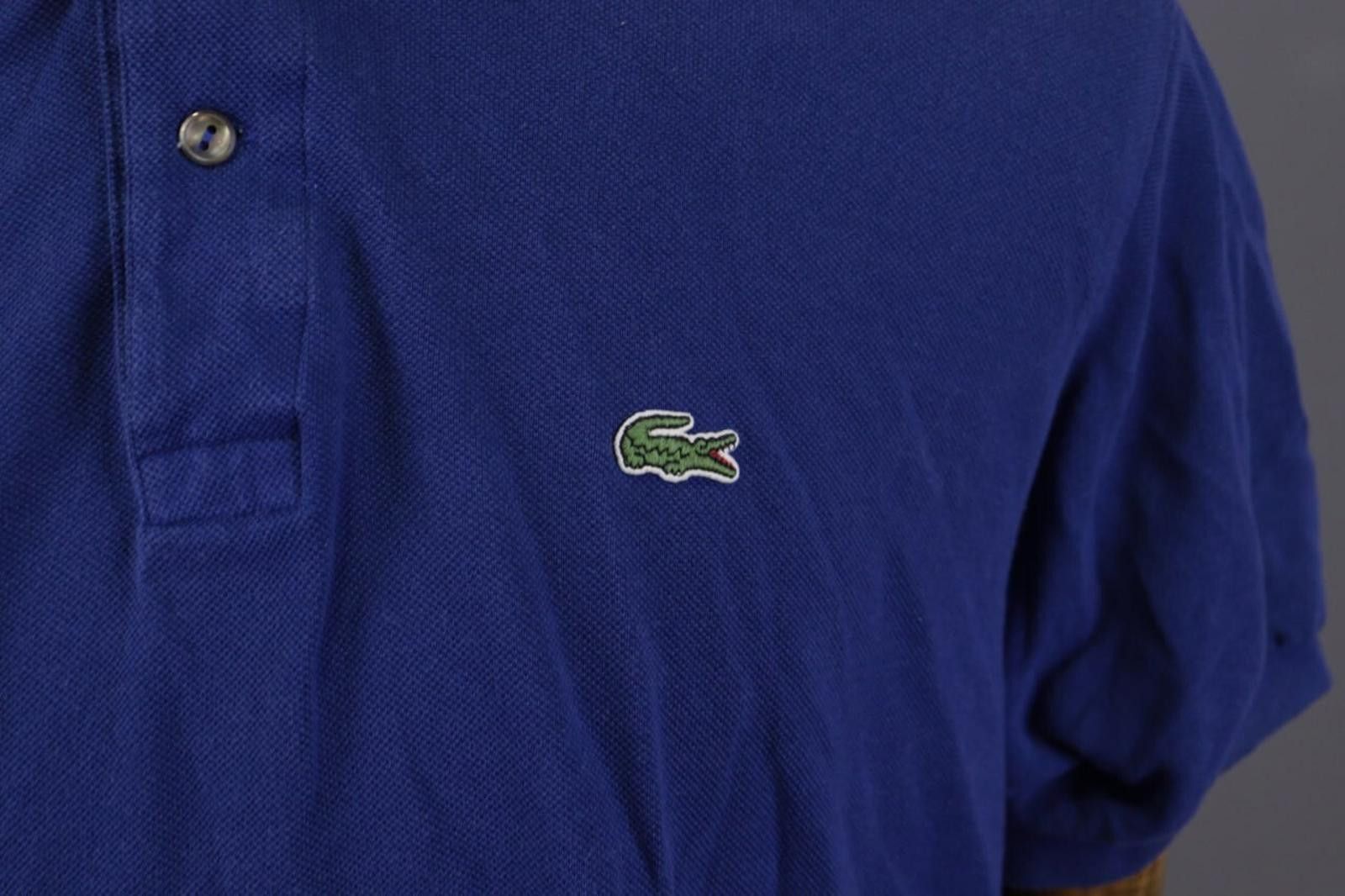 Lacoste Lacoste Classic Fit Blue Polo Shirt Size FR 7 / US XXL Size US XXL / EU 58 / 5 - 3 Thumbnail