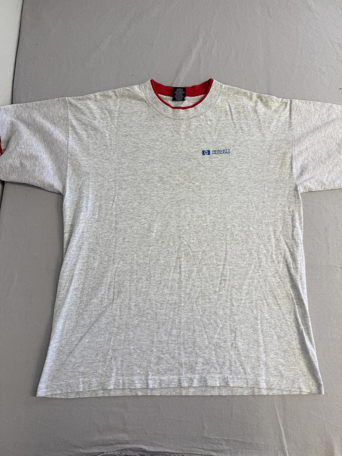 Signal Sport Vintage Hewlett Packard HP T-shirt 1990s Mustang Convertible Size US XL / EU 56 / 4 - 2 Thumbnail