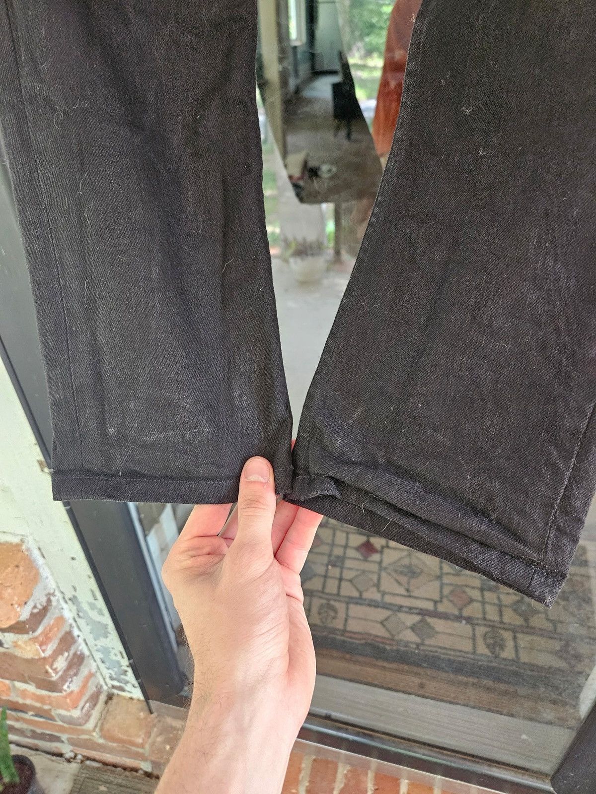 Acne Studios Ace Cash Black Denim Jeans Size US 28 / EU 44 - 7 Thumbnail