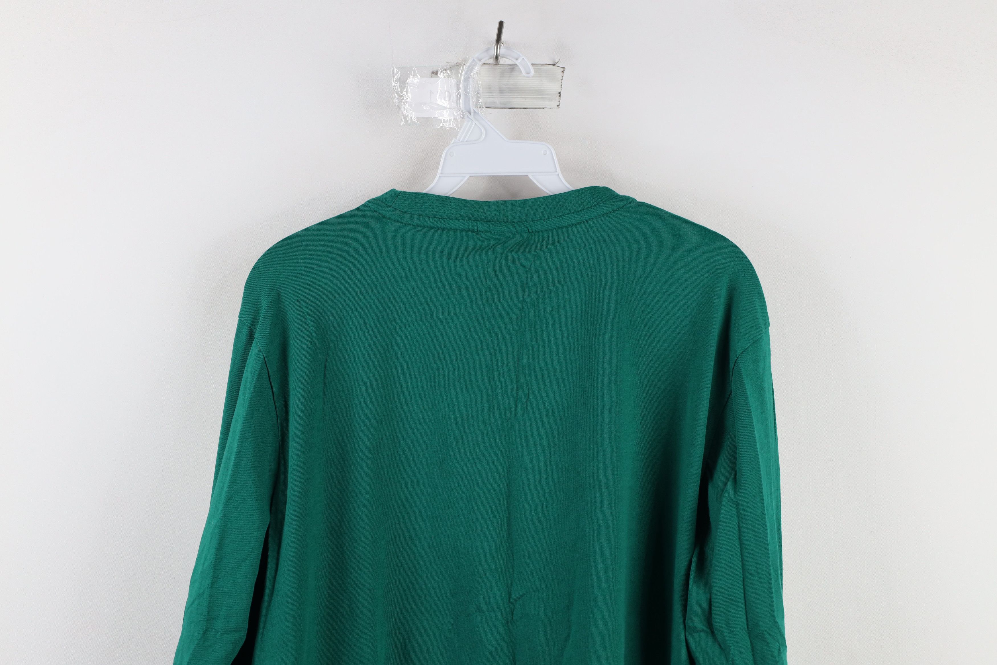 Kappa × Vintage Vintage Kappa Soccer Spell Out Long Sleeve T-Shirt Green Size US L / EU 52-54 / 3 - 12 Thumbnail
