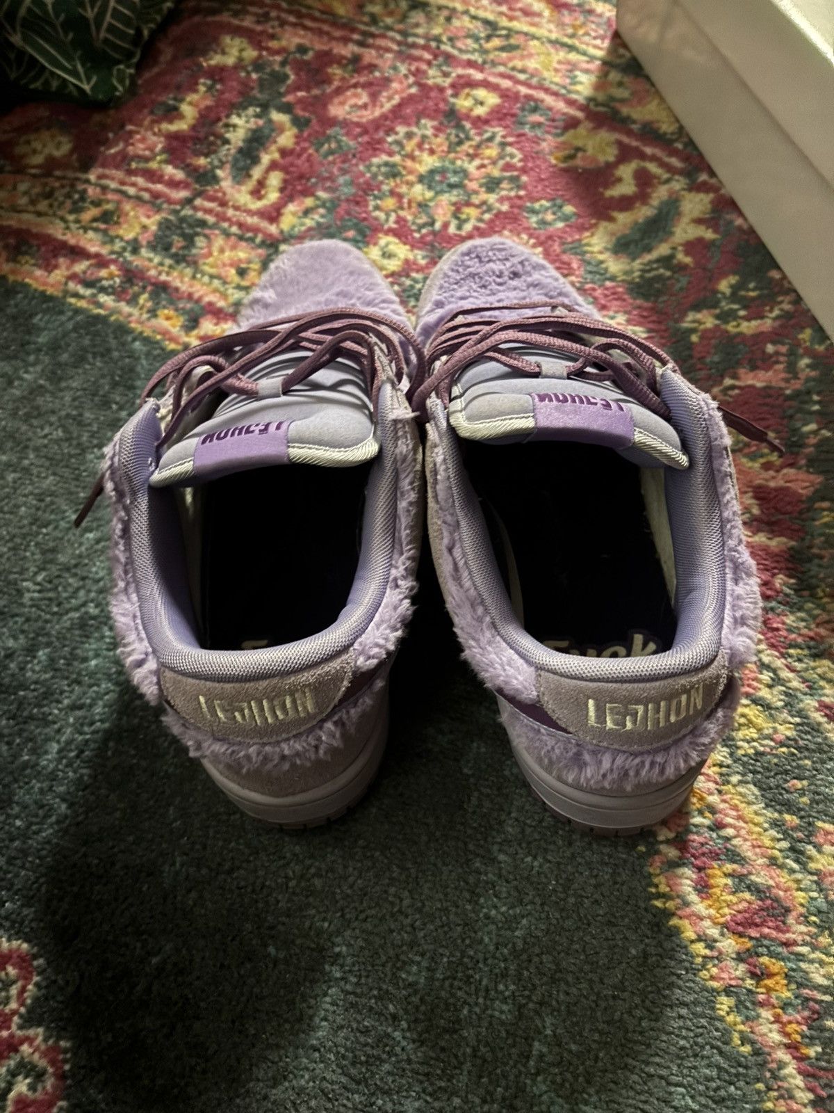 Designer Lejhon Urban Couture sneakers purple Size US 11 / EU 44 - 9 Thumbnail