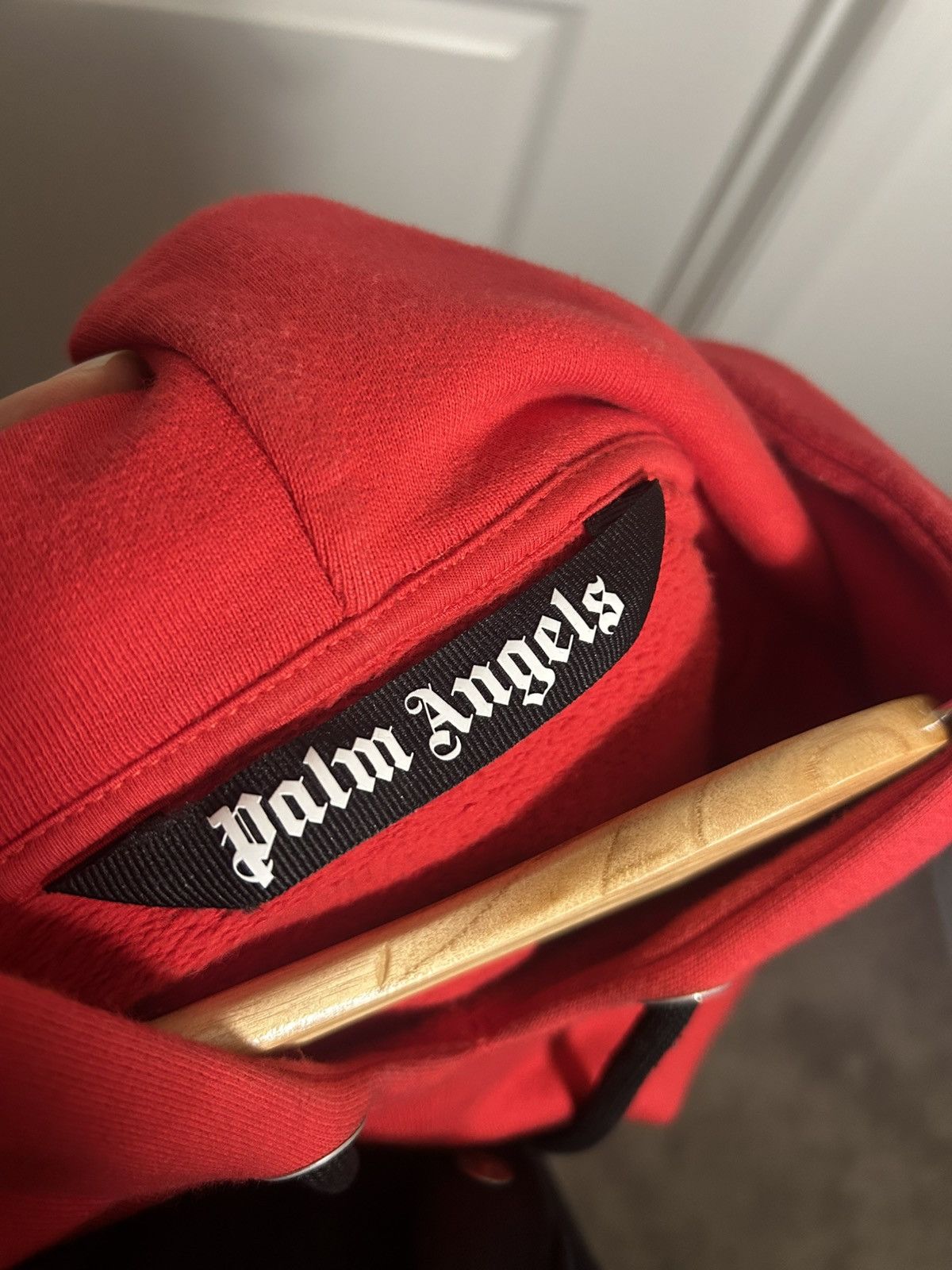 Palm Angels Palm angels red spray logo hoodie Size US XL / EU 56 / 4 - 3 Thumbnail