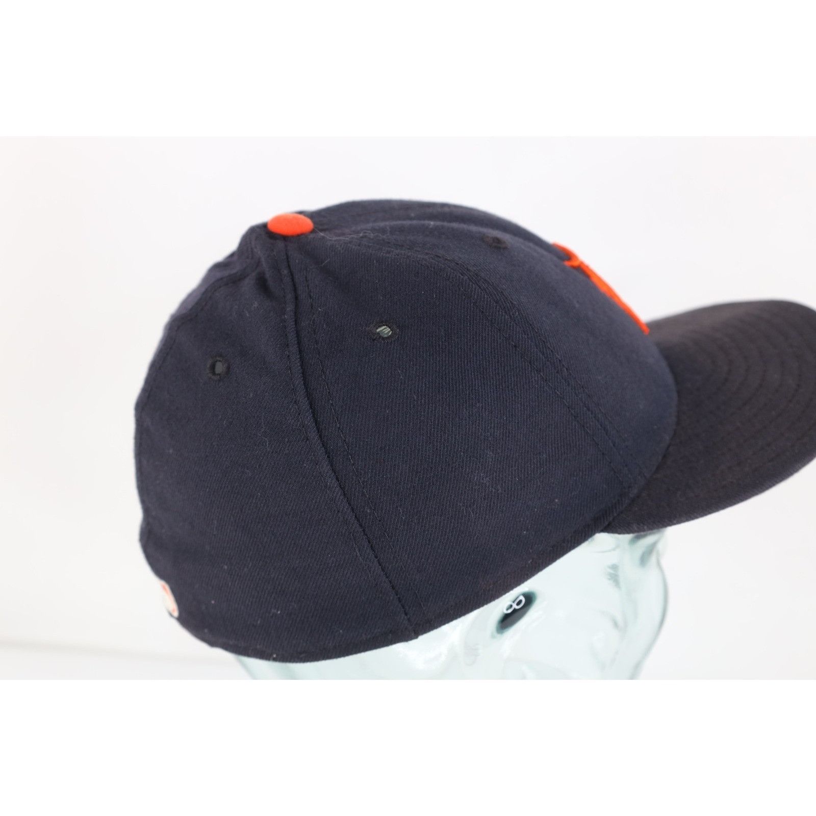 New Era Vintage 90s New Era Old English D Detroit Tigers Fitted Hat Size ONE SIZE - 6 Thumbnail