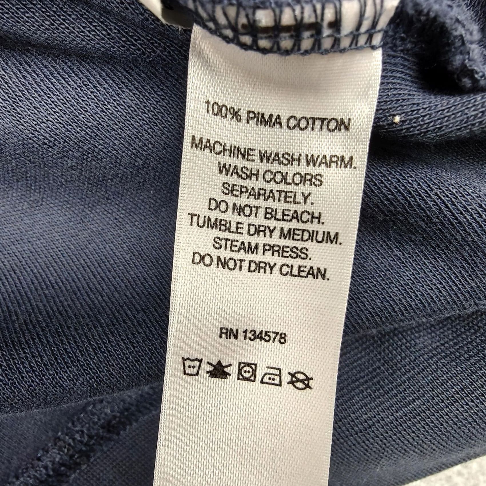 Vineyard Vines Vineyard Vines Sweatshirt Mens Large Blue 1/4 Zip Mock Neck Pullover Cotton Knit Pullover Size US L / EU 52-54 / 3 - 4 Thumbnail