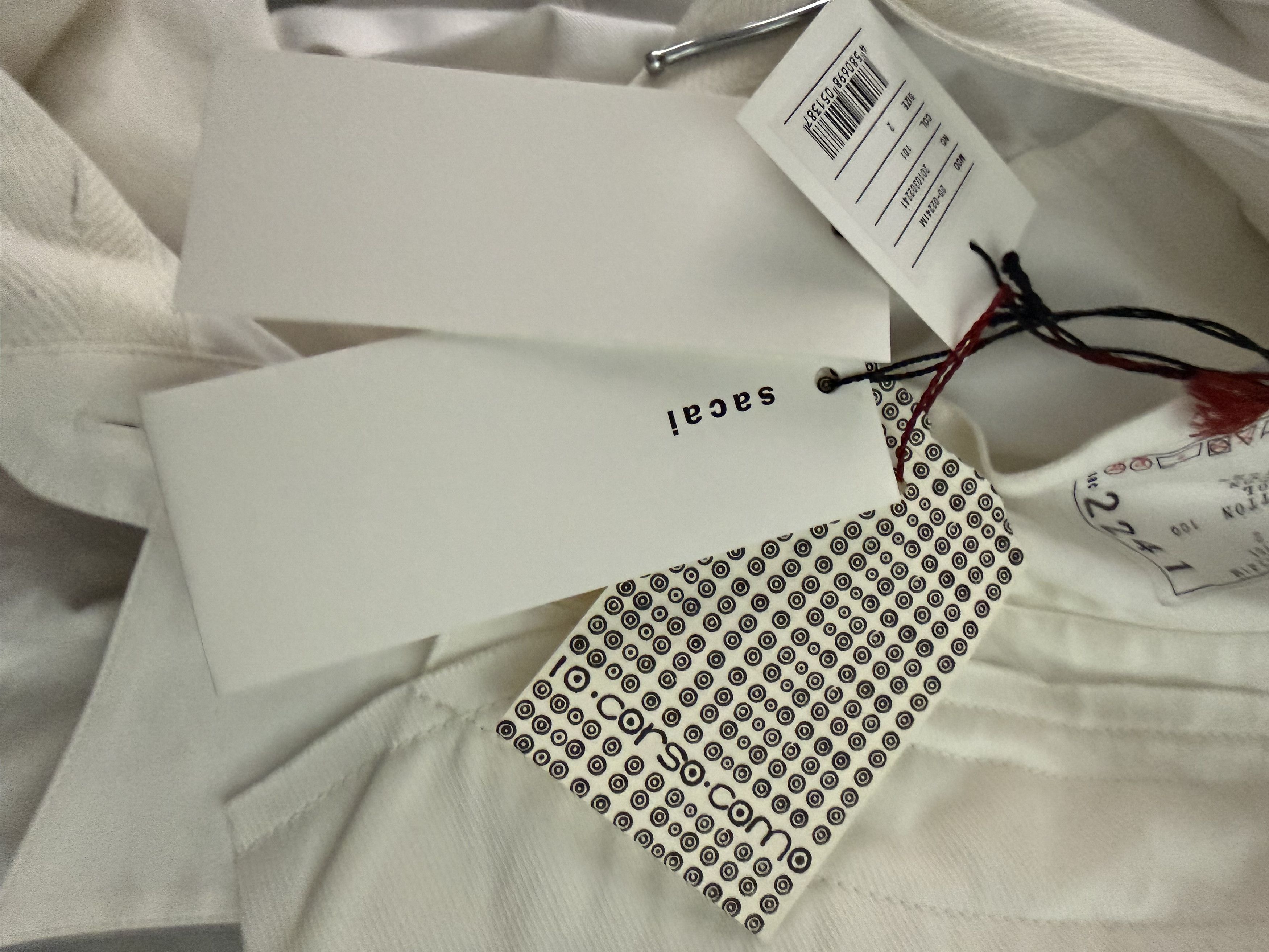 Sacai Runway '20 S/S Layered Poplin Masterpiece Size US M / EU 48-50 / 2 - 17 Thumbnail