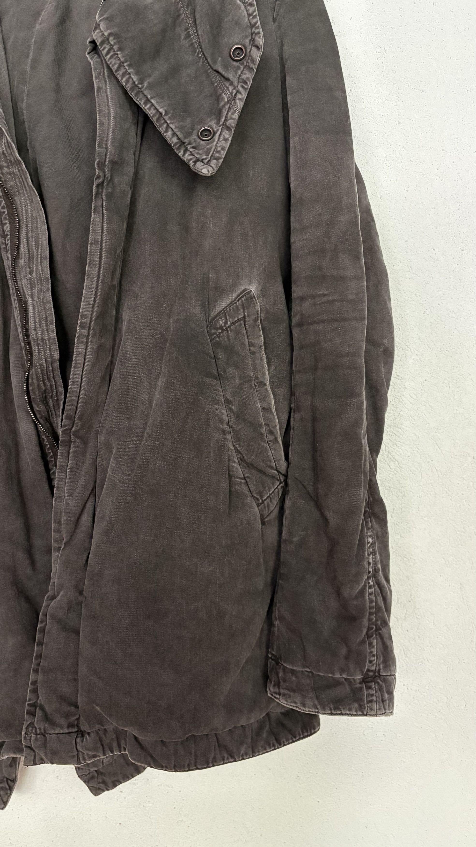 Julius JULIUS 7 AW2010 Archive Denim Hooded Coat – Manifesto Era Size US L / EU 52-54 / 3 - 6 Thumbnail