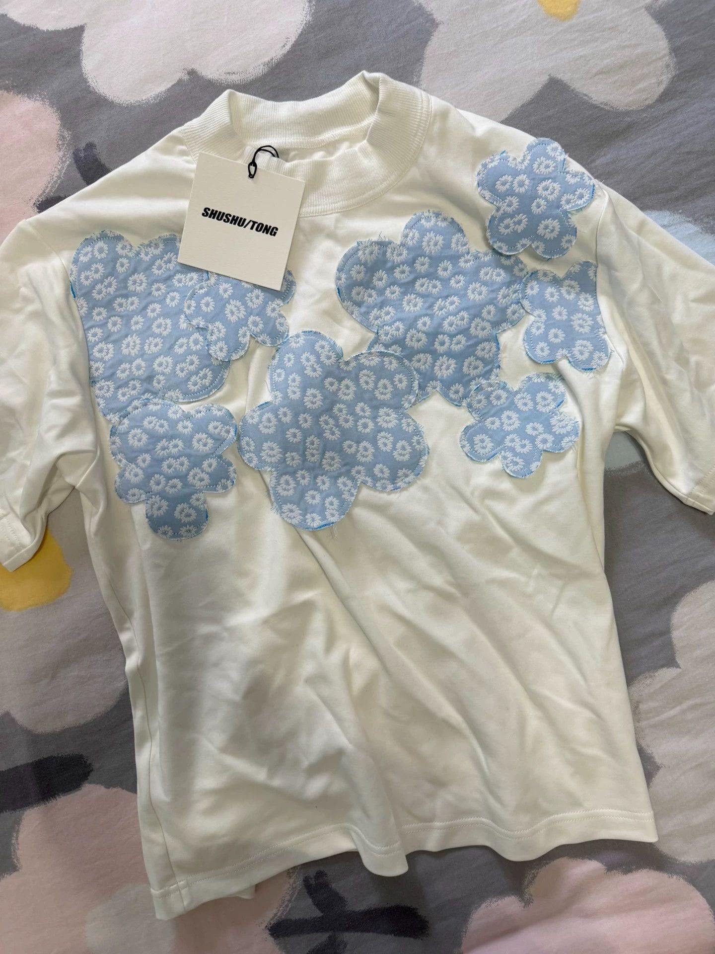 Shushu/Tong Shushutong cute comfy stretchy new auth short tee Size M / US 6-8 / IT 42-44 - 2 Thumbnail