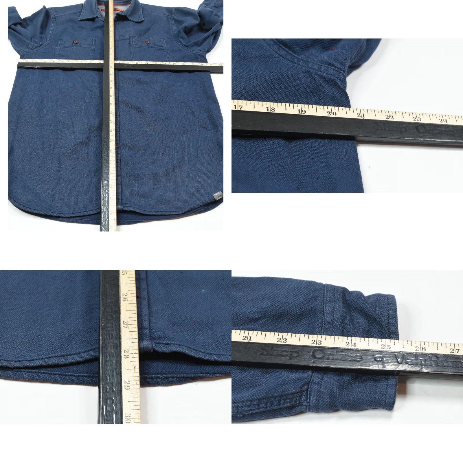 The North Face The North Face Flannel Shirt Mens M Blue Long Sleeve Button-Up Heavyweight Size US M / EU 48-50 / 2 - 8 Thumbnail