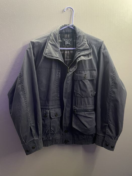 Burberry Vintage Burberrys Thrashed Multipocket / Tactical Jacket | Grailed