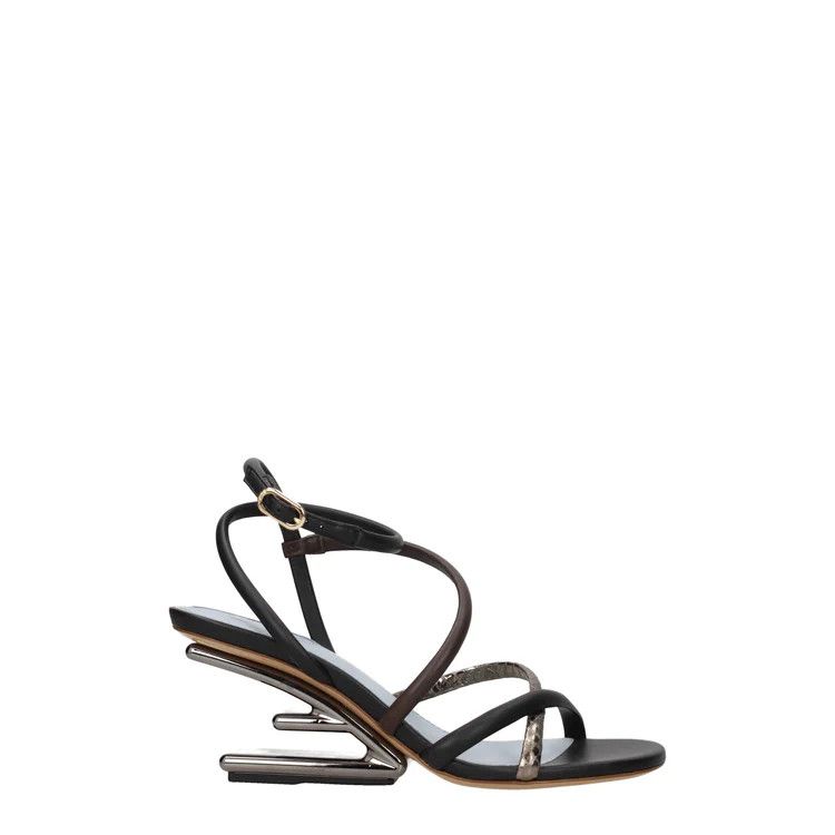Fendi ob1o1e1124 Leather Sandals in Multicolor Size US 6.5 / IT 36.5 - 1 Thumbnail