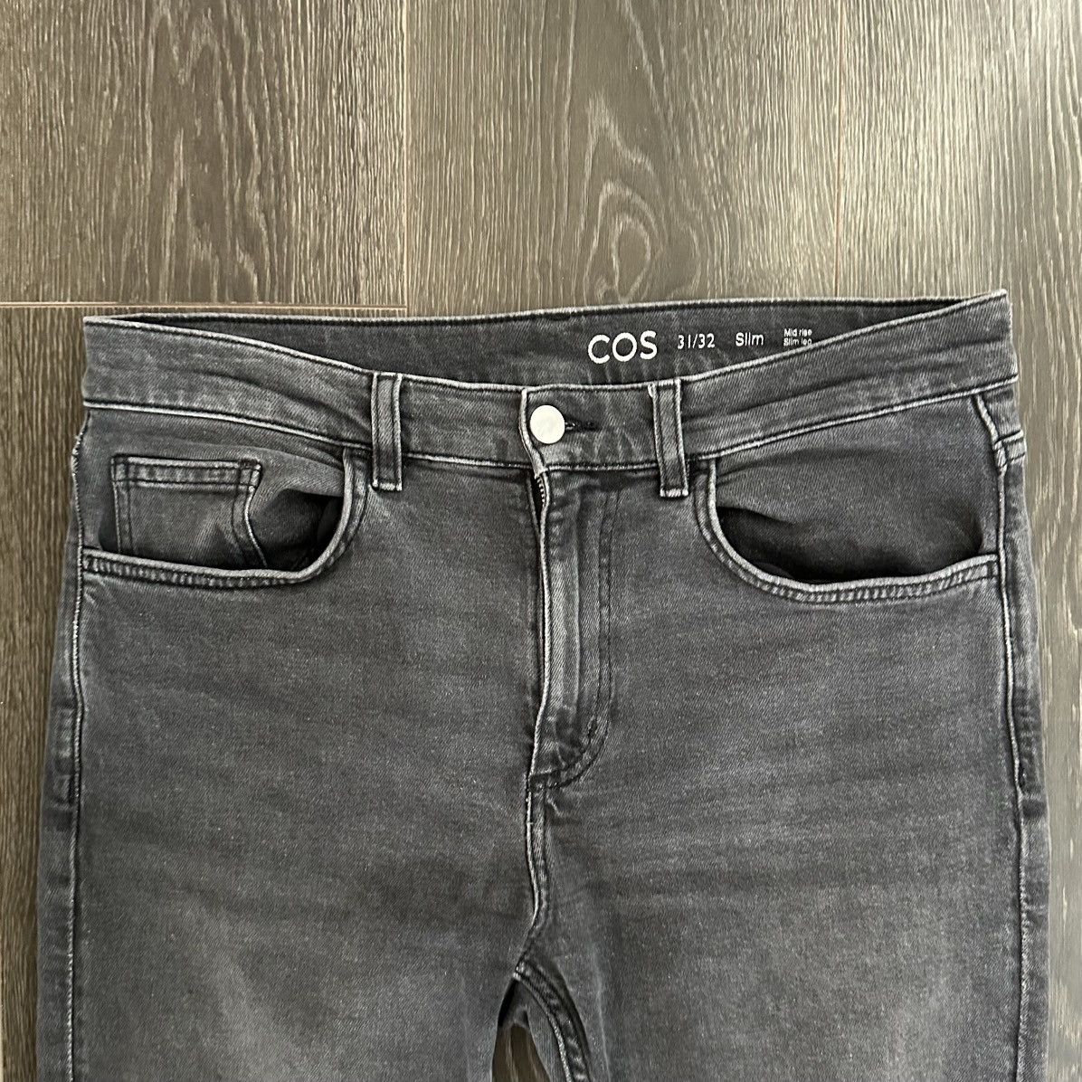 Cos COS Grey Slim Jeans Size 31 x 29 Size US 31 - 4 Thumbnail