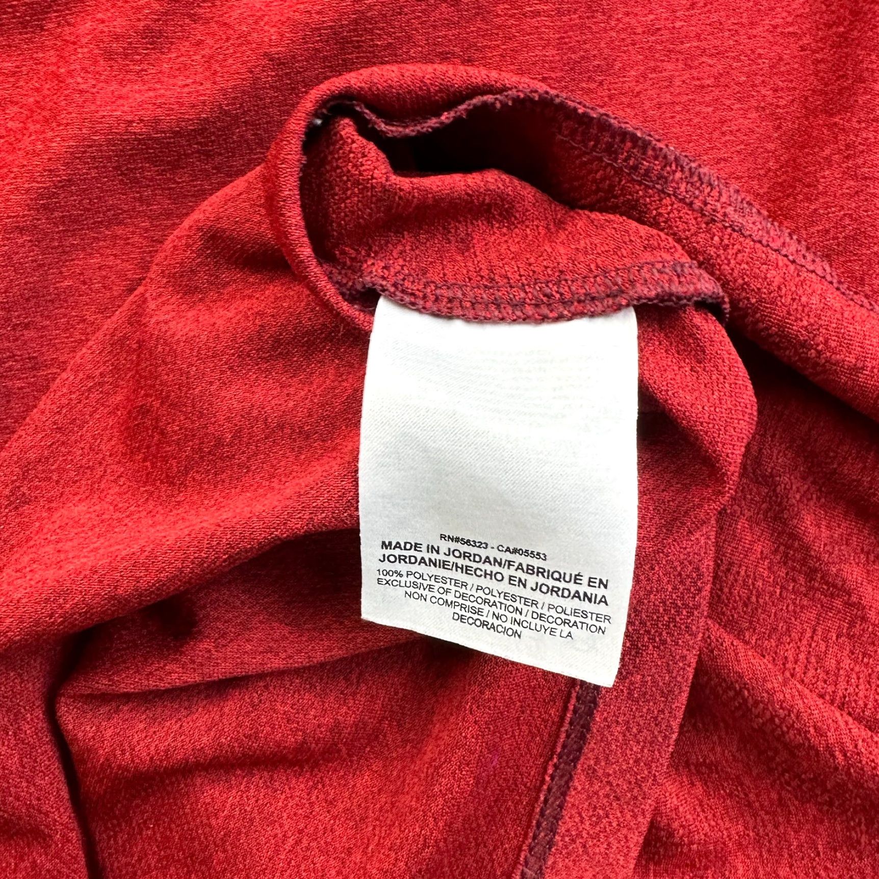 Nike Nike Miler Shirt Mens 2XL Red Dri-Fit Running Marathon Gym Jacquard Crew Neck Short Sleeve | Nike Dri-Fit | Logos & Sports Size US XXL / EU 58 / 5 - 5 Thumbnail