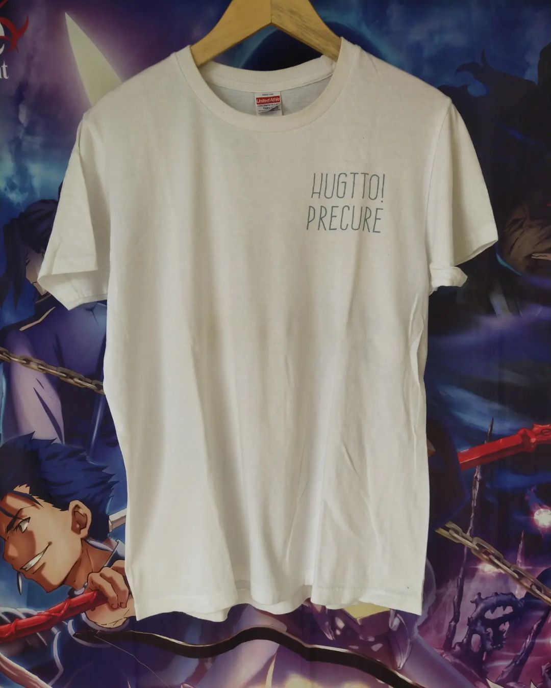Anime × Japanese Brand Hug! Pretty Cure Group Art Big Print Anime Tees Size US L / EU 52-54 / 3 - 4 Thumbnail