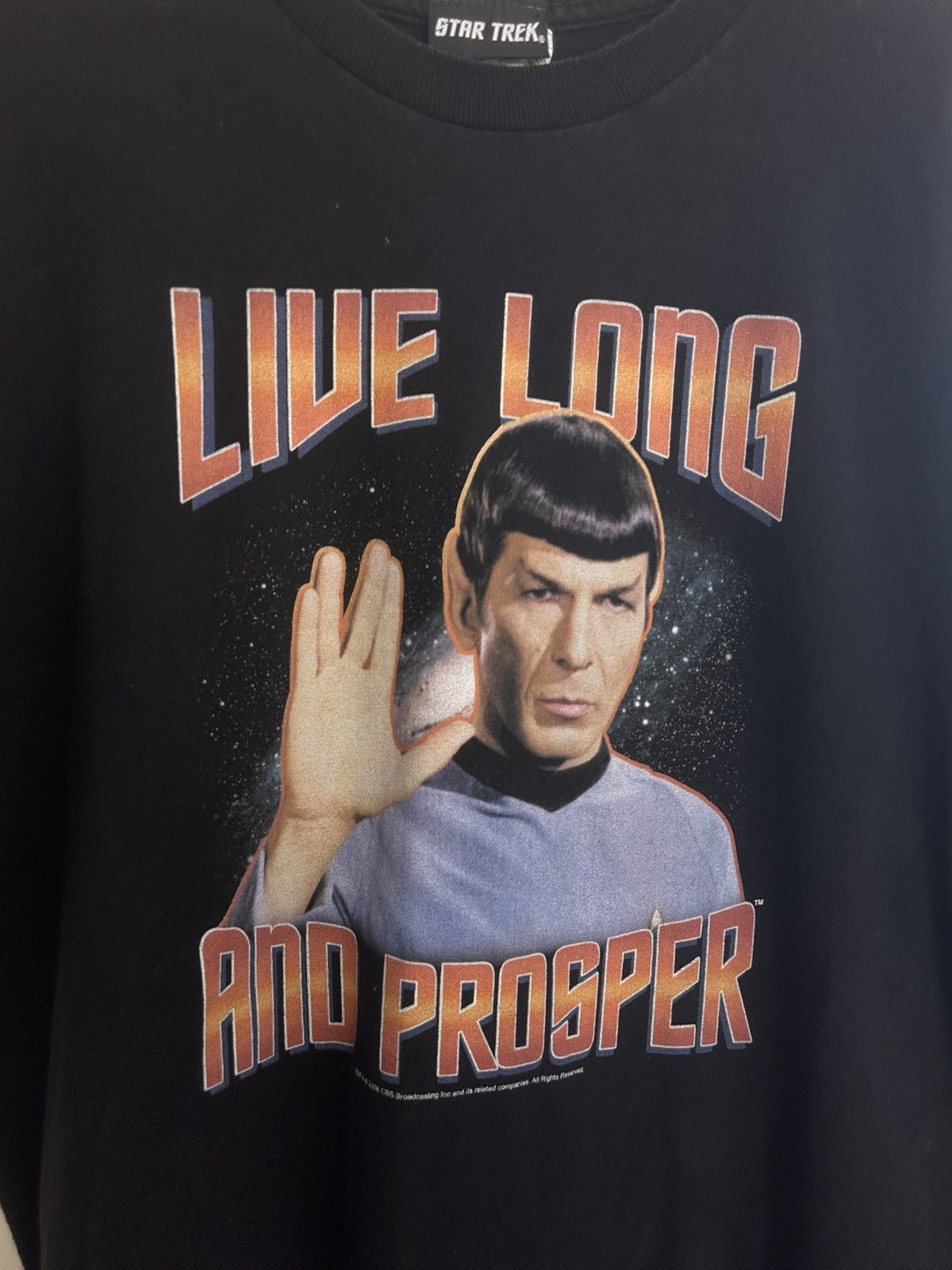 Vintage ‘08 Star Trek Live Long And Prosper Graphic T-shirt Size US XL / EU 56 / 4 - 2 Thumbnail