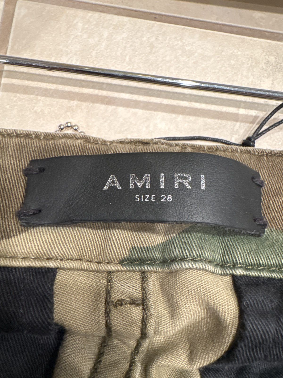 Amiri Amiri Carcam Camo Size US 28 / EU 44 - 7 Thumbnail