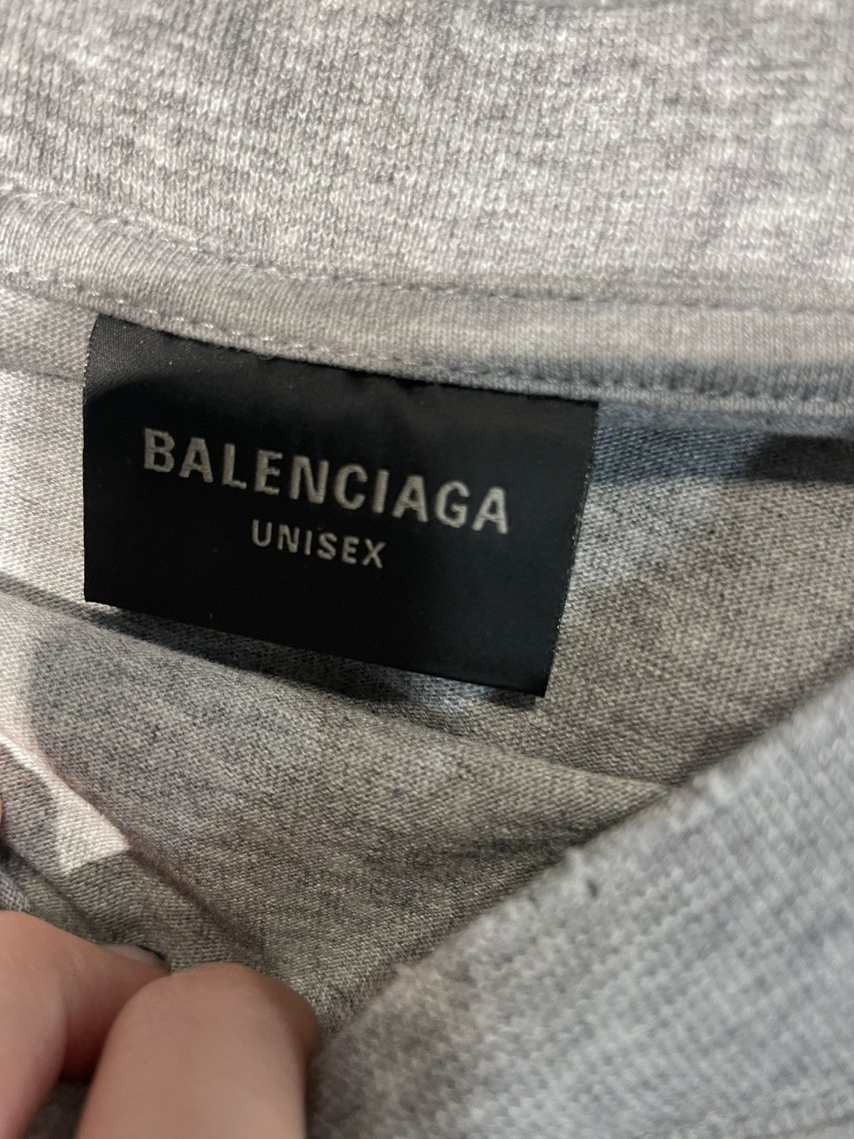 Balenciaga International T-shirt Oversized in Heather Size US L / EU 52-54 / 3 - 5 Thumbnail