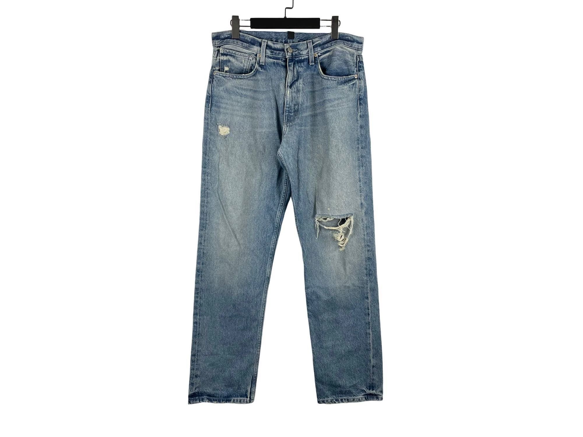 Yeezy Yeezy × Gap × Balenciaga Washed Distressed Jeans Size US 32 / EU 48 - 1 Thumbnail