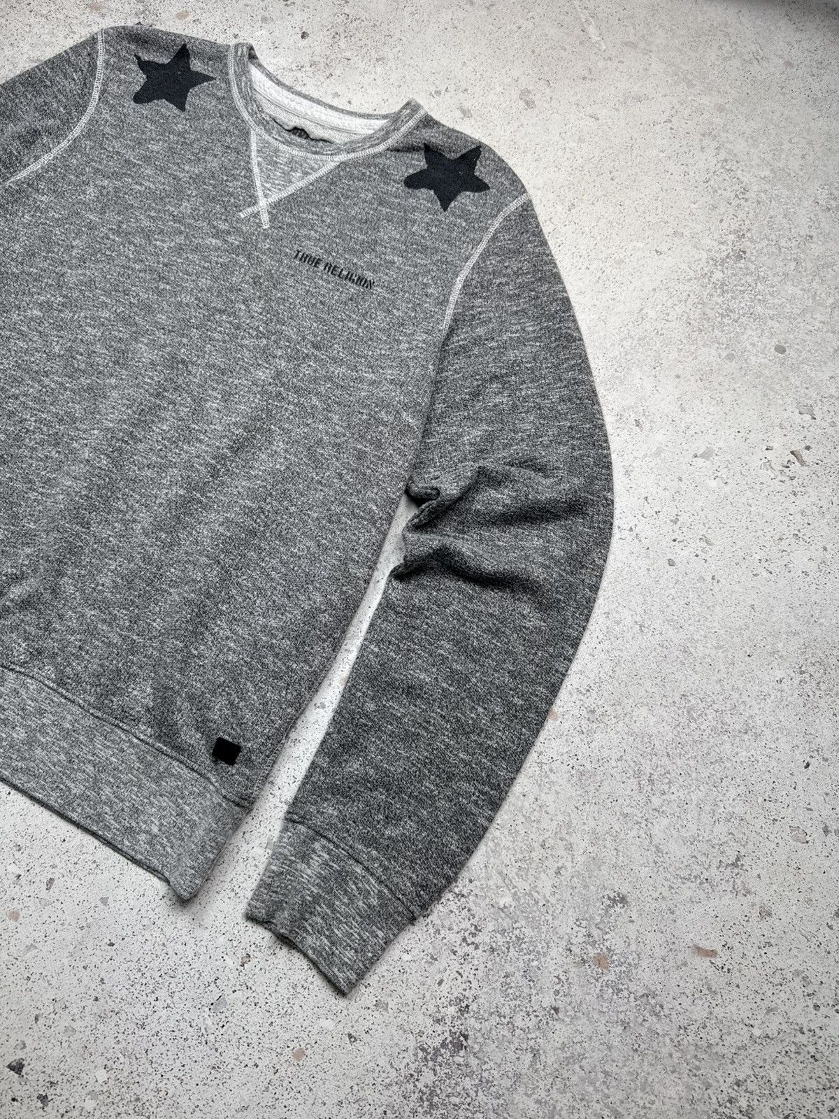 True Religion × Vintage True Religion Stars Print Crew Sweat L Men’s y2k Size US L / EU 52-54 / 3 - 4 Thumbnail