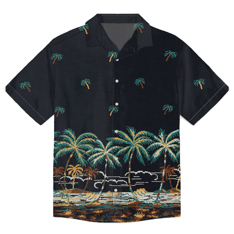 The Unbranded Brand × Vintage The Tale of a Hawaiian Shirt – Illustrated Island Narrative Size US L / EU 52-54 / 3 - 1 Thumbnail