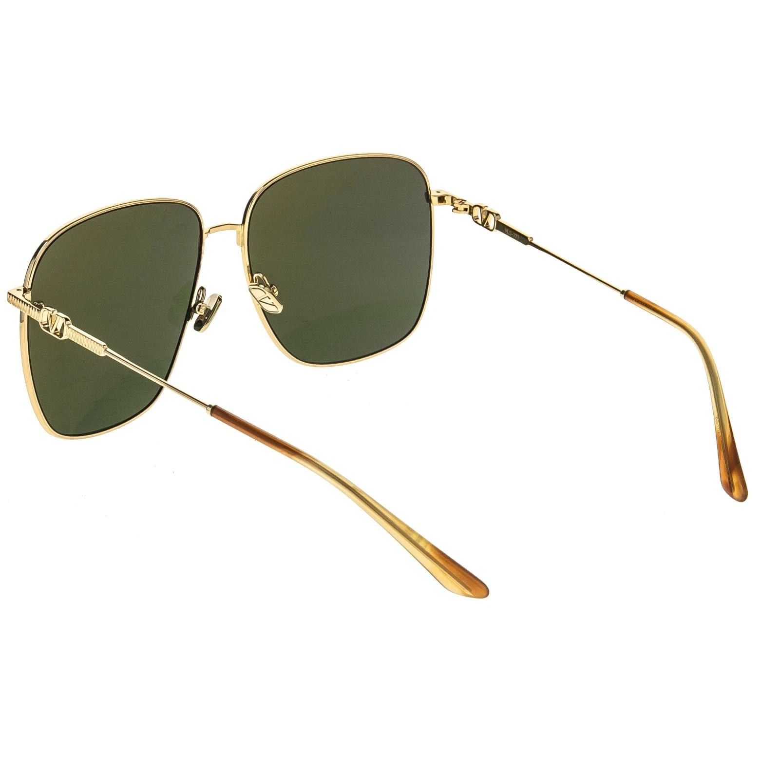 Valentino VALENTINO V LOGO VLS171 Gold Titanium VLS 171A Sunglasses Size ONE SIZE - 5 Thumbnail