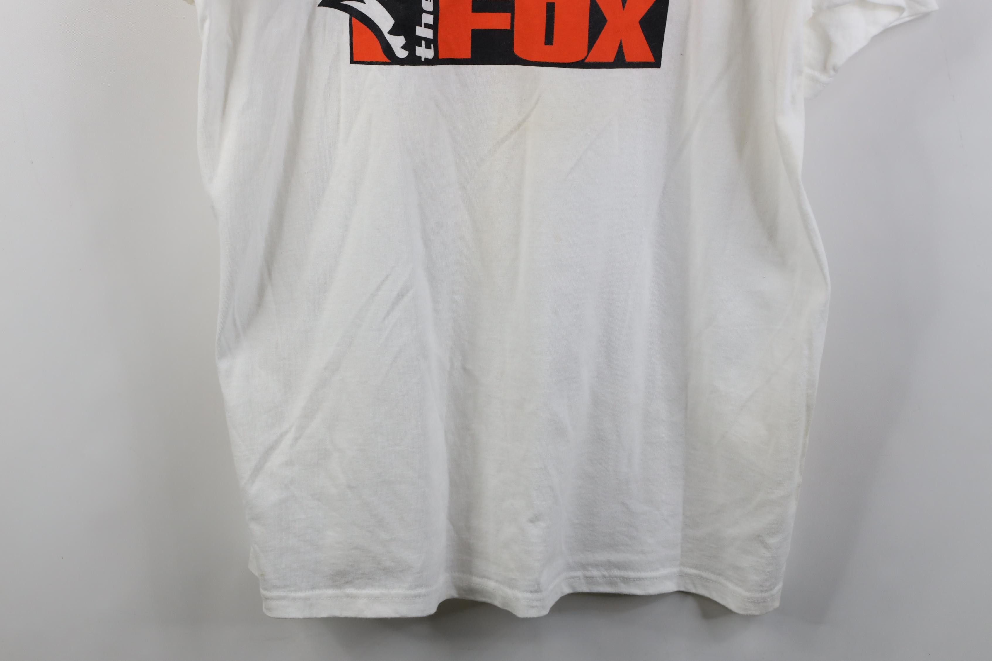 Vintage Vintage Y2K Fox 106.7 Radio Station Short Sleeve T-Shirt Size US XL / EU 56 / 4 - 3 Thumbnail