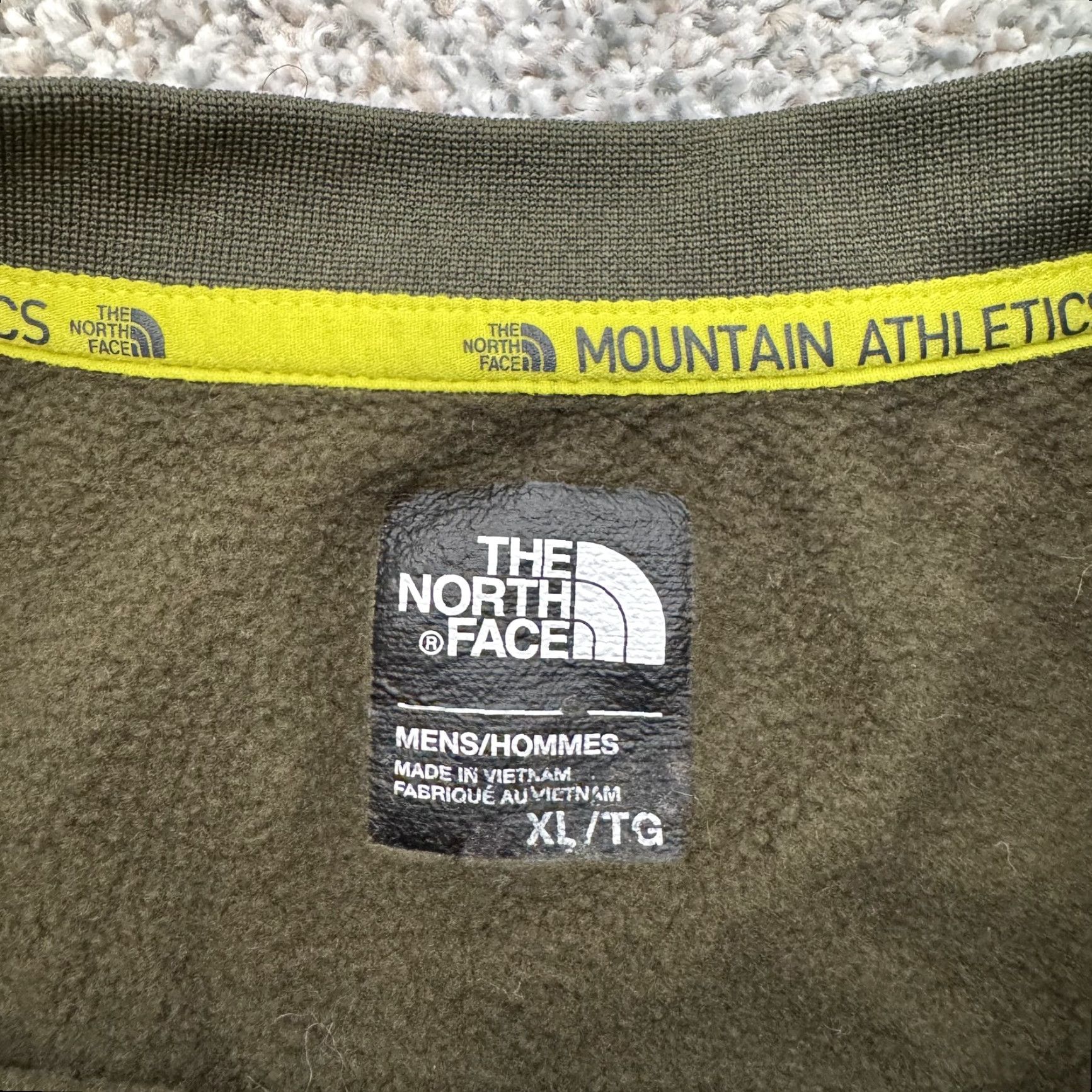 The North Face The North Face Mountain Athletics Sweater Mens XL Green Crewneck Pullover Fleece Size US XL / EU 56 / 4 - 5 Thumbnail