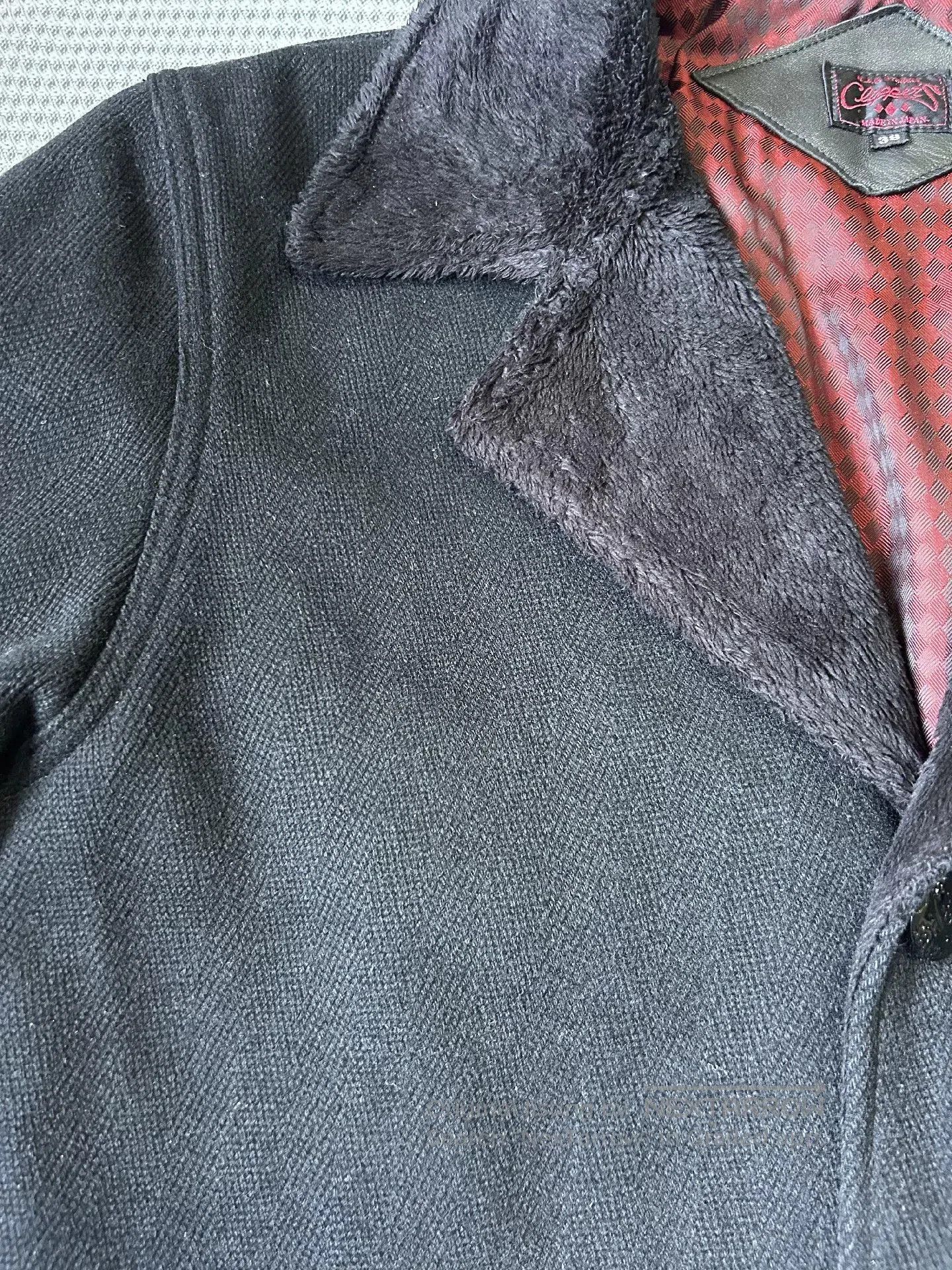 Japanese Brand black wool cashmere blend vintage jacket. Size US M / EU 48-50 / 2 - 4 Thumbnail