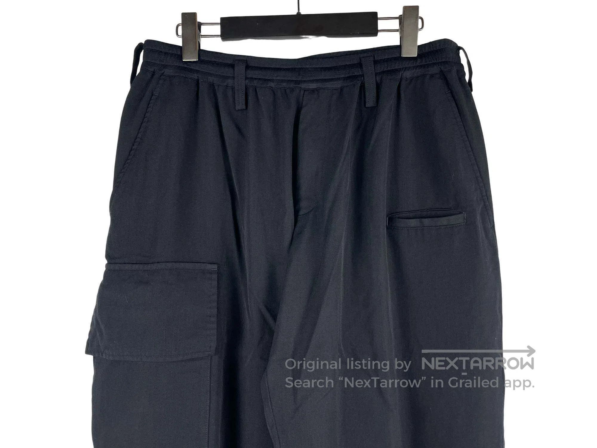 Yohji Yamamoto YOHJI YAMAMOTO size L Drawstring Wool Pants Size US 27 - 3 Thumbnail