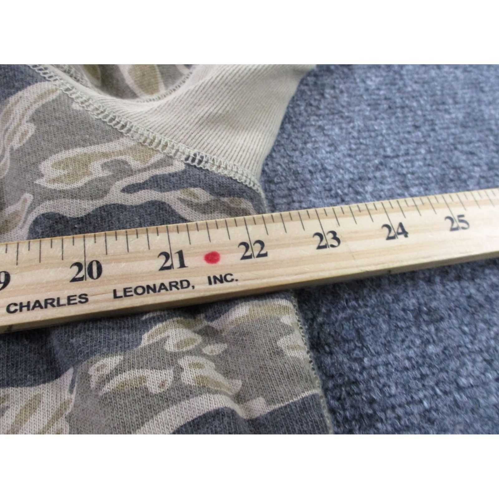 Madewell Madewell Sweatshirt Womens L Beige Camo Pullover Outdoors Casual Sweater Heavy Regular Fit Knit Crew Neck Front Pullover 90s? Size L / US 10 / IT 46 - 5 Thumbnail