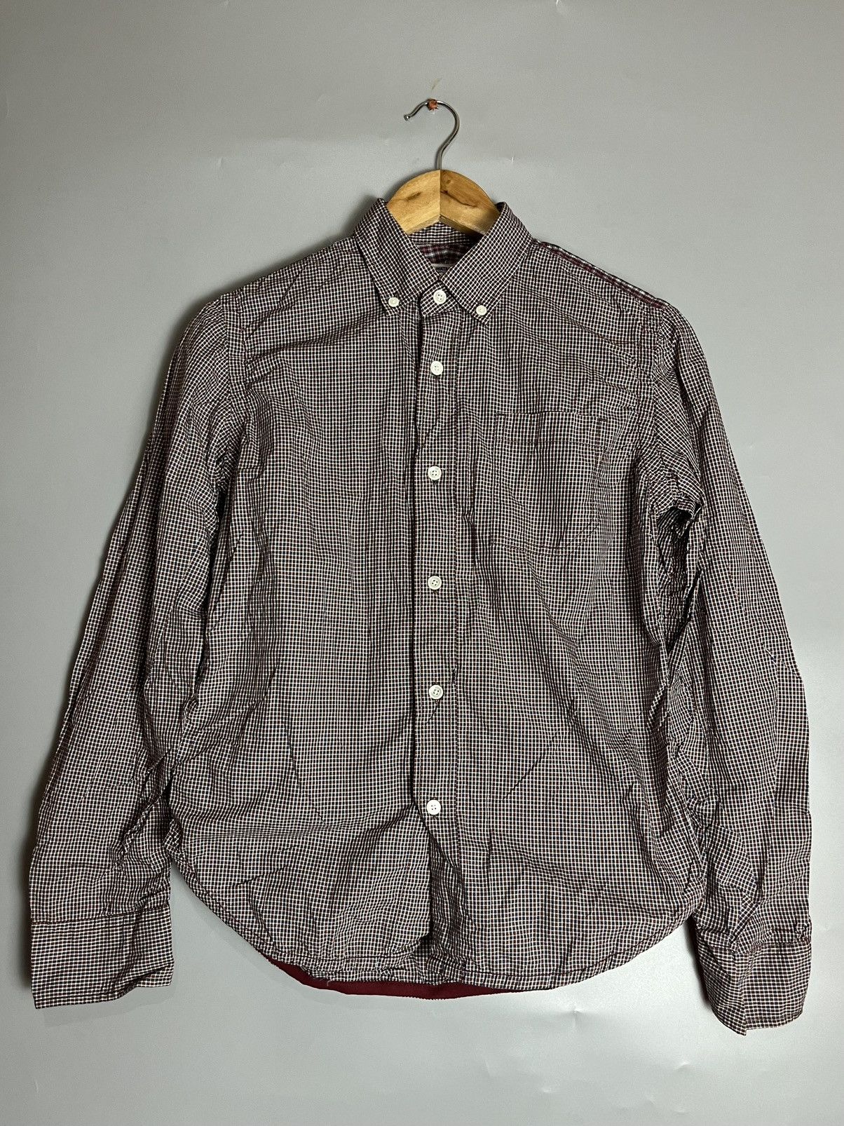 Junya Watanabe Junya Watanabe Comme Des Garcons crinkled button up shirt Size US M / EU 48-50 / 2 - 1 Thumbnail