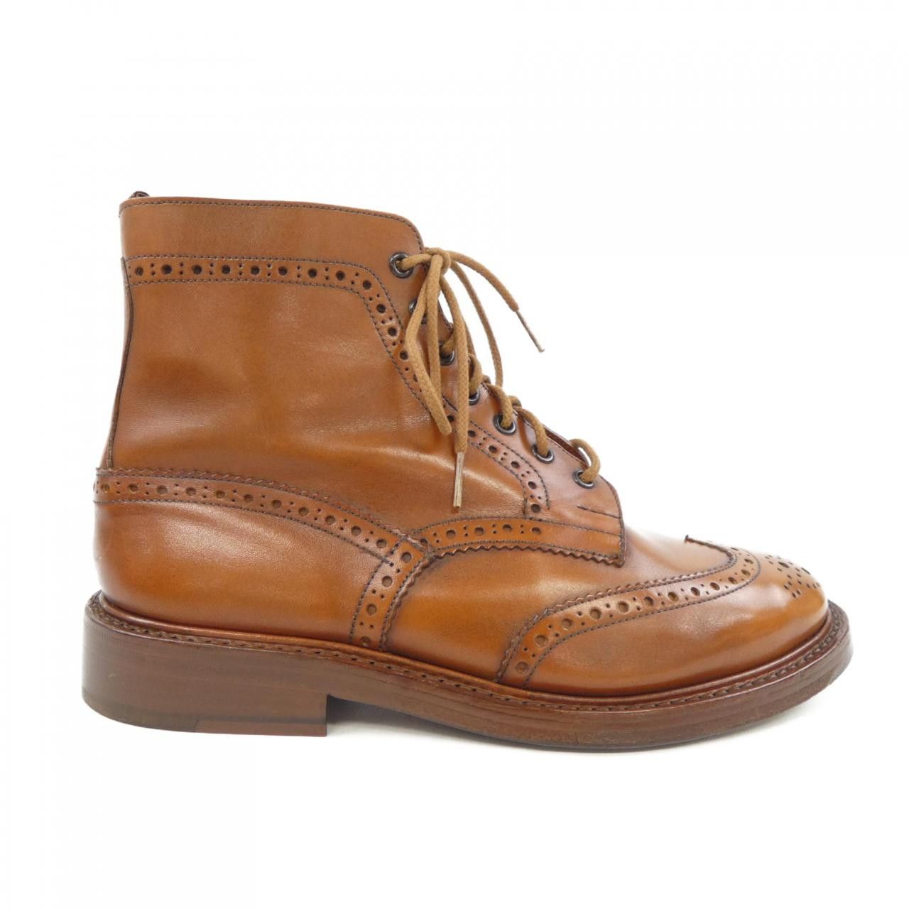 Other Other Tricker's Boots Leather Shoes 72508 DUTY FREE for USA Size ONE SIZE - 1 Thumbnail