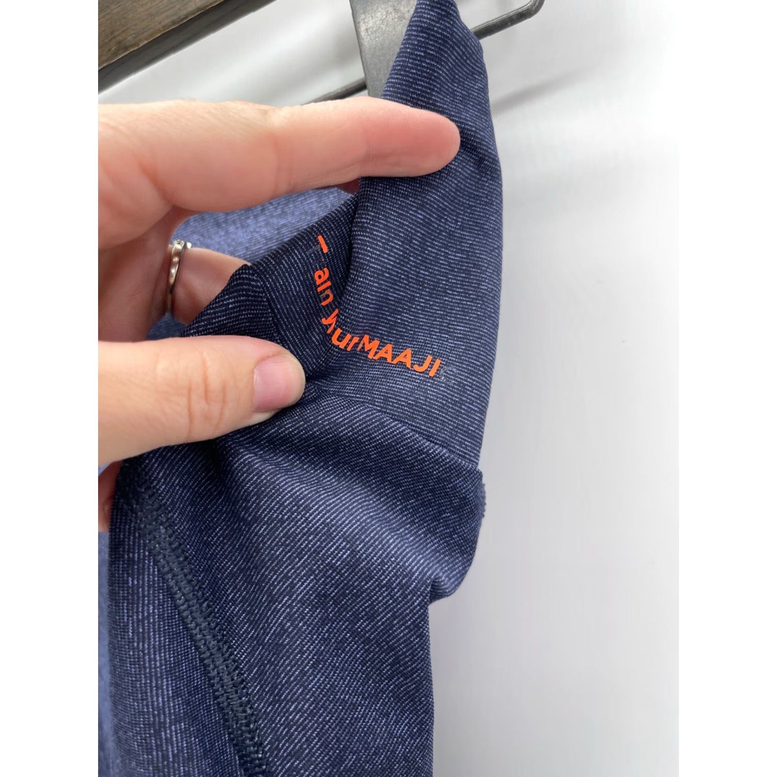 Vintage MAAJI Yoga Legging Capris Womens Size Small Blue Size 28" / US 6 / IT 42 - 6 Thumbnail