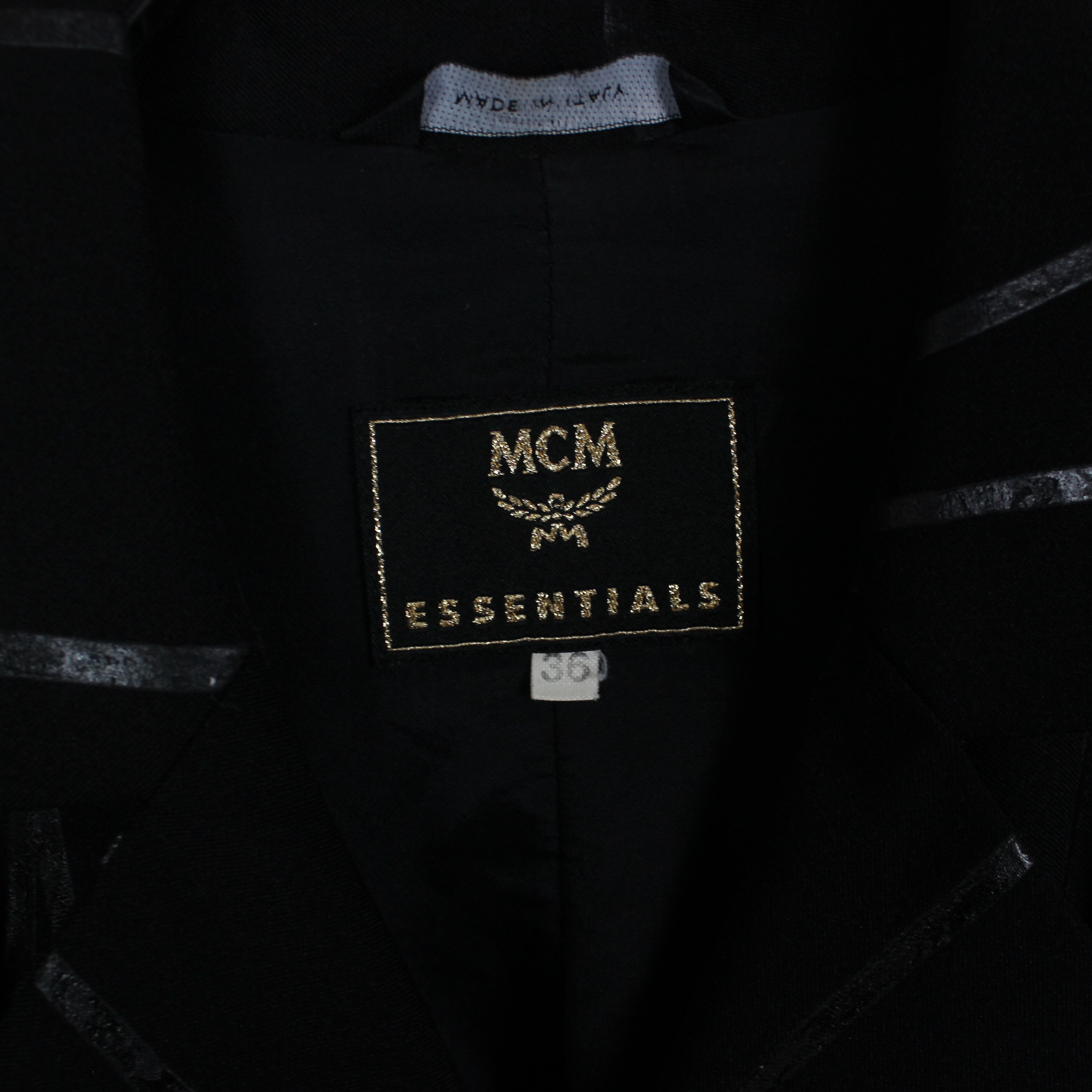 MCM MCM blazer women multi nylon M L black Size L / US 10 / IT 46 - 4 Thumbnail