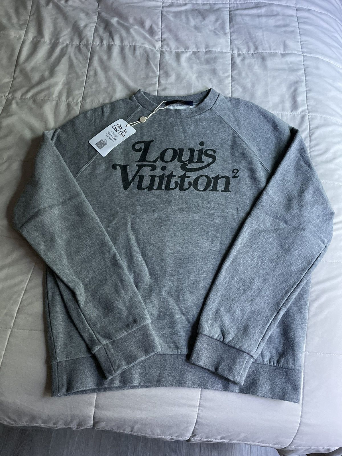 Sweatshirt Louis Vuitton x Nigo Grey size XL International in