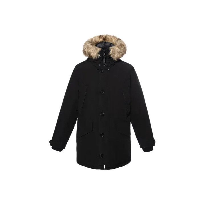 Polo Ralph Lauren Polo Ralph Lauren Men's Black Hooded Parka Size US L / EU 52-54 / 3 - 1 Thumbnail