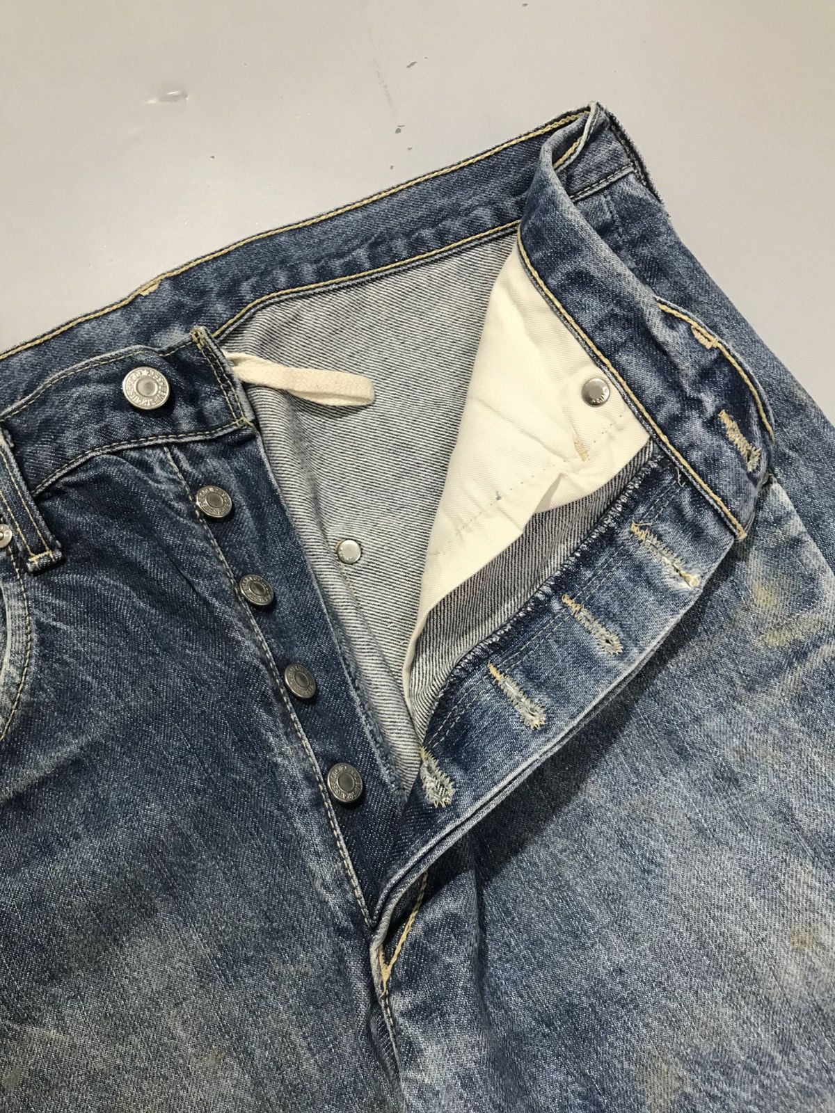 Levi's Vintage Levi’s engineer jeans denim Size US 32 / EU 48 - 6 Thumbnail