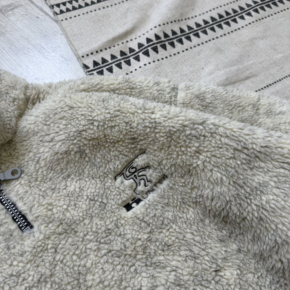 Quiksilver Rare Vintage 80-90s Heavy fleece Sherpa sweater half zip Size US M / EU 48-50 / 2 - 8 Thumbnail