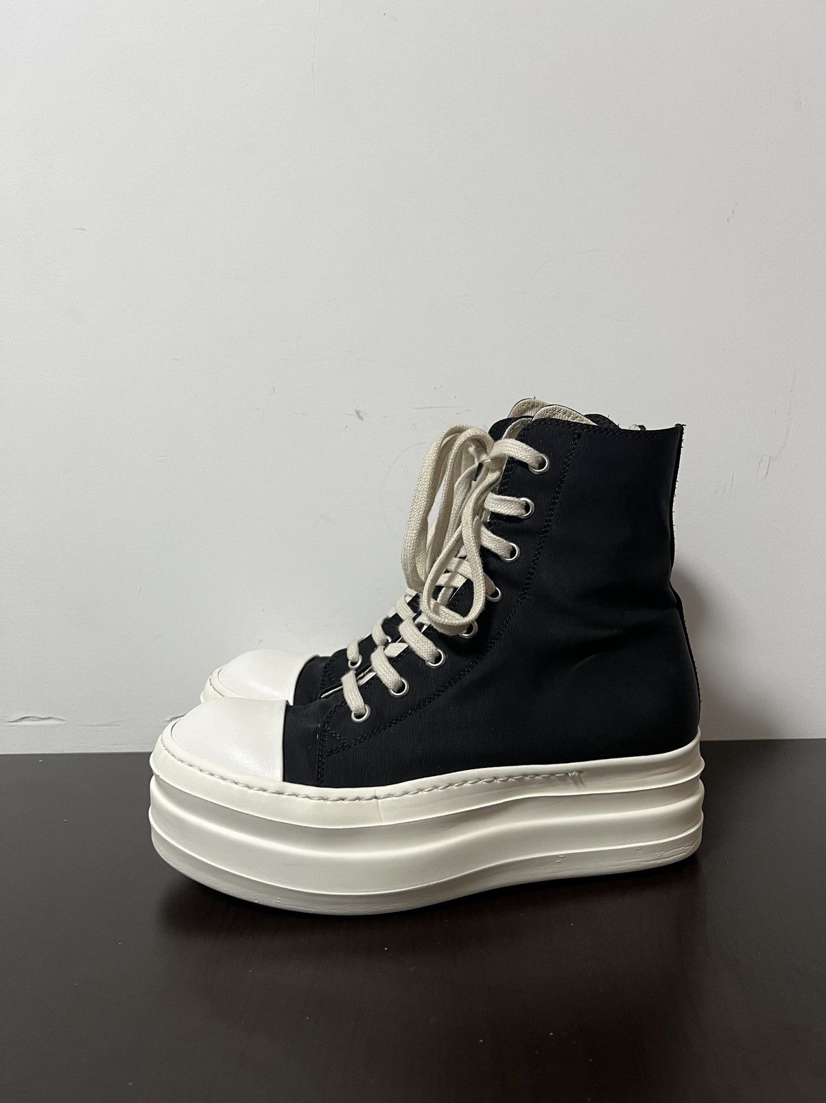 Rick Owens Drkshdw Rick owens drkshdw double bumper ramones Size US 6 / IT 36 - 2 Thumbnail