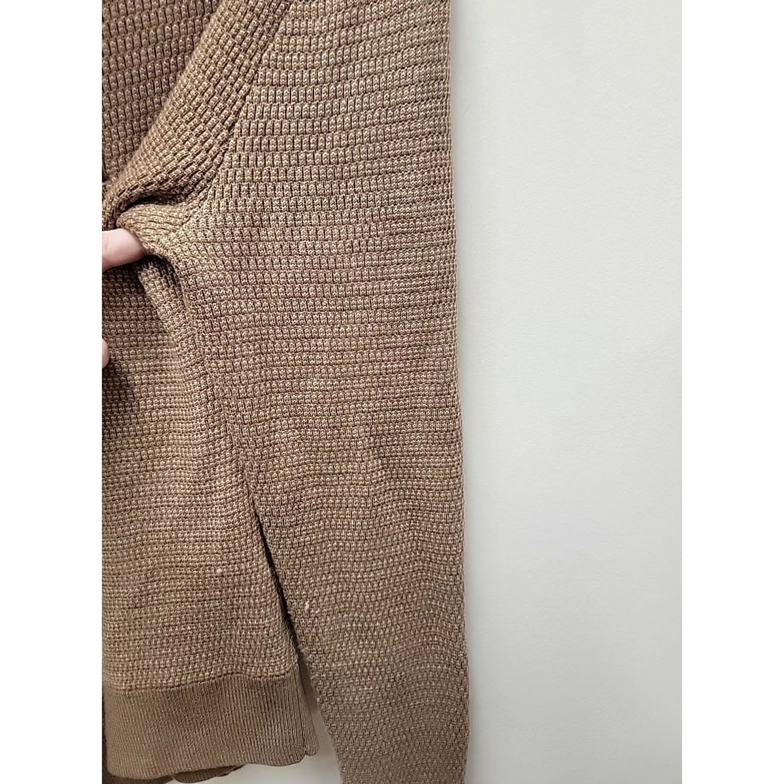 Polo Ralph Lauren Polo Ralph Lauren Sweater 1/4 Zip Mens M Brown Merino Wool Size US M / EU 48-50 / 2 - 5 Thumbnail